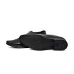 WUGO Latest Stylish Men Black Moccasin Formal Shoes- Size 6 Footwear Colour Black Footwear Material Faux Leather